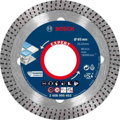 Produktbild von EXPERT Hard Ceramic Diamanttrennscheibe, 85x22,23 mm