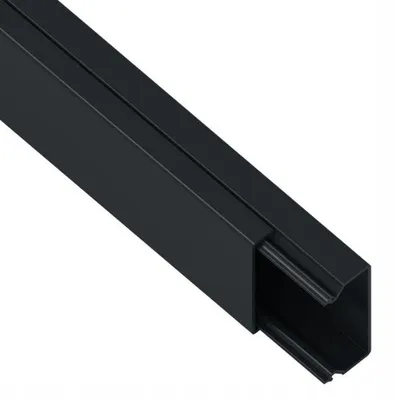 Produktbild von Schwarze Kabelrinne 25 x 40mm MKI AKS 112041 2m = 1 Stk.