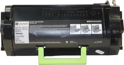Produktbild von Lexmark 622HE 62D2H0E Toner Black -Bulk