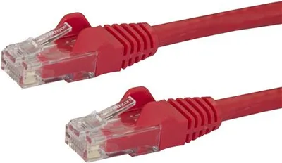 Produktbild von StarTech.com Cat6 Snagless RJ45 Netzwerkkabel - 10m - Rot, 10 m, Cat6, U/UTP (UTP), RJ-45, RJ-45, Rot