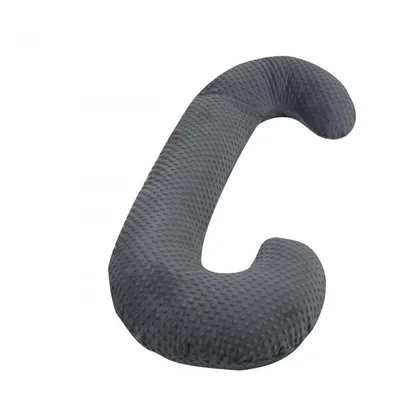 Produktbild von Umstandskissen Minky Form C grau