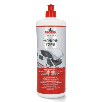 Produktbild von NIGRIN Wohnmobil Politur, reinigt, pflegt und bereitet Fahrzeugoberflächen auf,