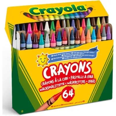 Zdjęcie produktu dla Kredki woskowe kolorowe Crayola (64 szt.)