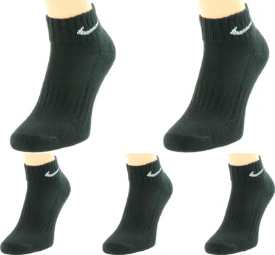 Produktbild von 5 Paar Nike SX7677 Everyday Lightweight Ankle Sportsocken Herren Damen - Farbe: Schwarz - Größe: 38-42