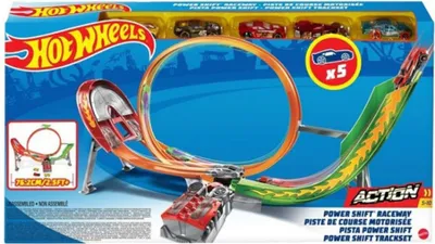 Zdjęcie produktu dla Tor samochodowy Power Shift Raceway Hot Wheels FCF18