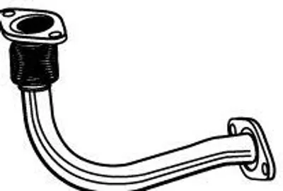 Produktbild von VEGAZ Abgasrohr Auspuffrohr für RENAULT MEGANE I (BA0/1) Vorne RR-264