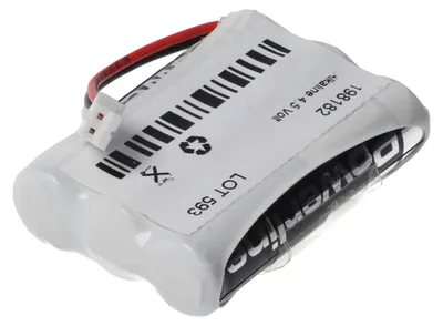 Produktbild von Batteriepack 4,5V F1x3 Micro AAA mit Kabel und Stecker ersetzt Safe-O-Tronic 38400200, Steckertyp ZHR-Serie