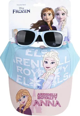 Produktbild von Disney Eiskönigin Royalty Sonnenbrillen- und Baseballmützen-Set