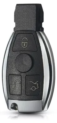 Immagine prodotto di Custodia chiave auto a forma di coltellino Techstar per Mercedes-Benz con 3 pulsanti, compatibile con i modelli A, B, C, E, S, ML, GLK, Vito, Sprinter