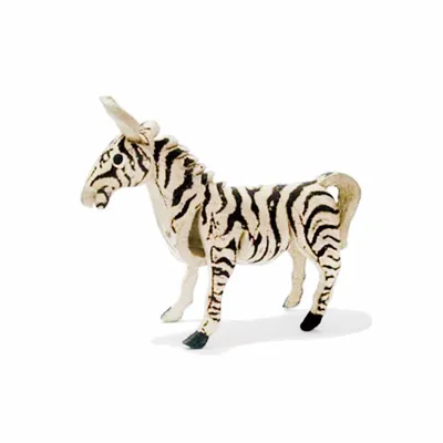 Zdjęcie produktu dla Skórzany brelok Zebra
