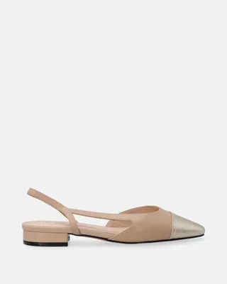 Produktbild von VENEZIA Damen Sandalen Riemensandalen Sommerschuhe - Beige Sandalen mit goldener Spitze aus Echtleder Beige Größe 38