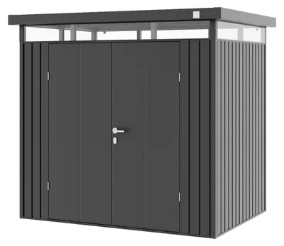 Immagine prodotto di GFP Primeyard Casetta da giardino metallo 210x150x205 cm Armadio da esterno per attrezzi antracite
