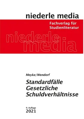 Image de Standardfälle Gesetzliche Schuldverhältnisse