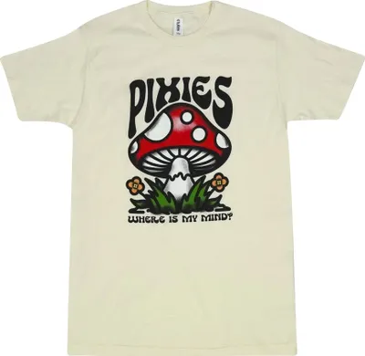Produktbild von Pixies - "Mindshroom" T-Shirt für Herren/Damen Uni RO11064 (S) (Natürlich)
