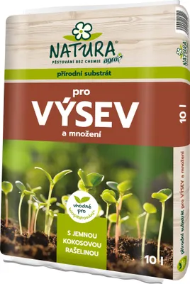 Image de NATURA substrat de semis et de propagation 10 l