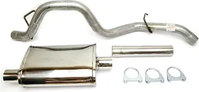 Zdjęcie produktu dla Sportowy układ wydechowy 2,5 l. Zestaw wydechowy Flow Weld ze stali nierdzewnej Jeep Wrangler TJ 96-99