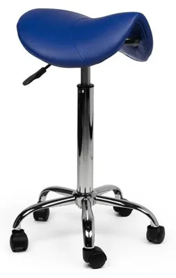 Obrázek produktu pro Ergonomická sedací stolička – modrá – výška 70-86 cm