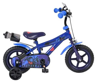 Produktbild von Superman Kinderfahrrad - Jungen - Mag-Felgen - 12 Zoll - Blau