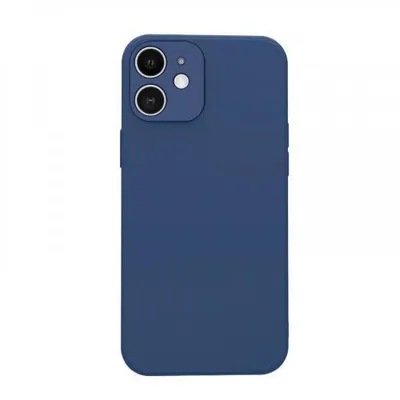 Produktbild von Liquid Silikon Hülle Für Smartphones - Farbe: Blau - Modellkompatibilität: Für Apple iPhone 11