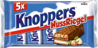 Produktbild von Knoppers NussRiegel 5 × 40 g (200g)