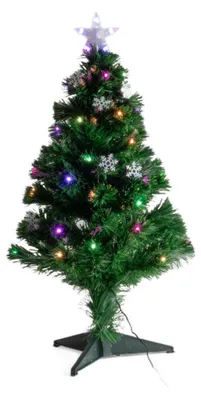 Immagine prodotto di Albero di Natale artificiale con luci e stella, 90 cm