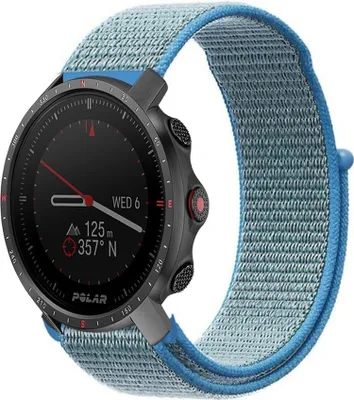 Produktbild von Strap-it Polar Grit X Pro Nylonarmband (Blau)