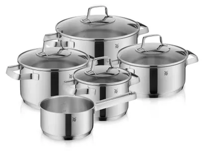 Obrázok produktu pre WMF Belmonte, Súprava na varenie, Nerezová oceľ, Nerezová oceľ, Nerezová oceľ, Nerezová oceľ, Nerezová oceľ