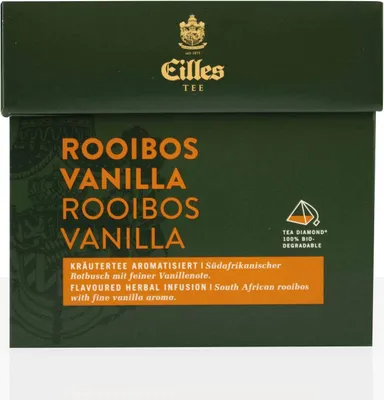 Produktbild von EILLES Tea Diamonds Tee Rooibos Vanilla 10 x 20Stk