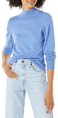 Produktbild von A. Essentials Damen Leichter Pullover mit Stehkragen (in Übergröße erhältlich),