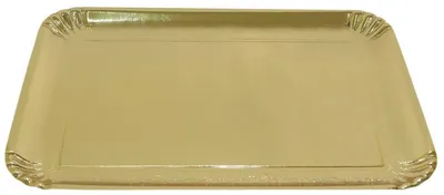 Produktbild von Elhandel Tortenunterlage rechteckig 33,5 x 44,5cm goldene Torte
