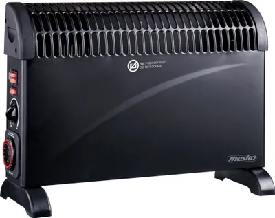 Image de Mesko | Convector Heater with Timer and Turbo Fan | MS 7741b | Convection Heater | 2000 W | Number of power levels 3 | Black