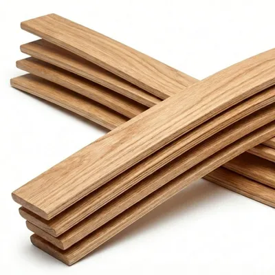Image de Lattes de sommier - 680 x 48 x 8 mm - Bois 7 couches - Pour sommier à lattes et clic clac