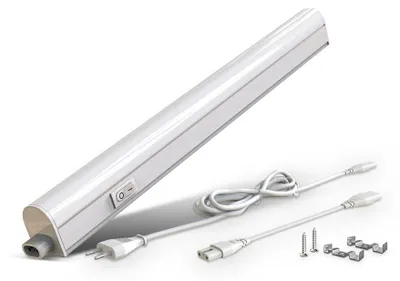 Image de B.K.Licht réglette LED pour cuisine et atelier, platine LED 4W, longueur 313 mm, 400 Lm, lumière blanche neutre 4000K