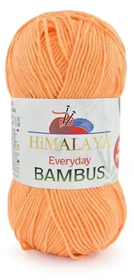 Produktbild von Wolle Himalaya Everyday Bambus 06 mango - Stricken & Häkeln
