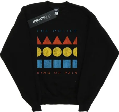 Produktbild von The Police - "King Of Pain" Sweatshirt für Damen BI33273 (M) (Schwarz)
