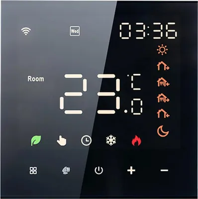 Image de Thermostat,vocale, paramètres programmables, 3A WiFi type A