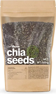 Produktbild von GymBeam - Chiasamen 500 g ohne Geschmack