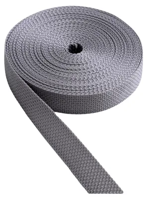 Produktbild von Rollladengurt aus Polypropylen, widerstandsfähig, 7,5 m Länge, grau
