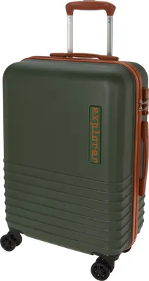 Immagine prodotto di Valigia da viaggio Explorer 26" - Verde/Cognac, grande volume, chiusura TSA