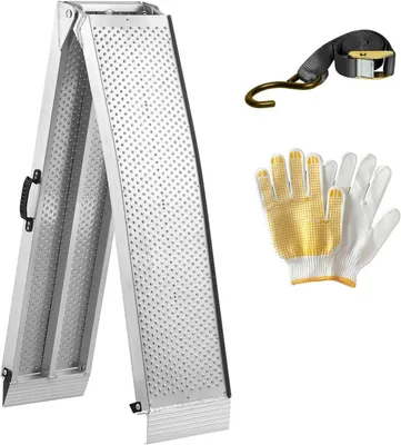 Zdjęcie produktu dla Najazd składany - Aluminium - 340 kg - Do motocykli i furgonetek - Rozłożony 116 x 30,5 cm