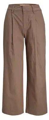 Productafbeelding van JJXX Jack & Jones damesbroek, model Jxida, regular fit, cropped (korte pijpen), kleur: gekleurd, wijde broek