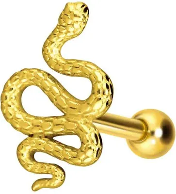 Produktbild von Ohrpiercing Chirurgenstahl Ohrpiercing SCHLANGE