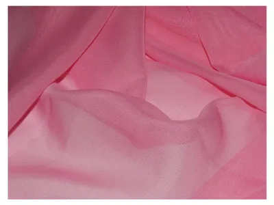 Produktbild von Chiffonstoff in Rosa Meterware für Kleider und Dekoration