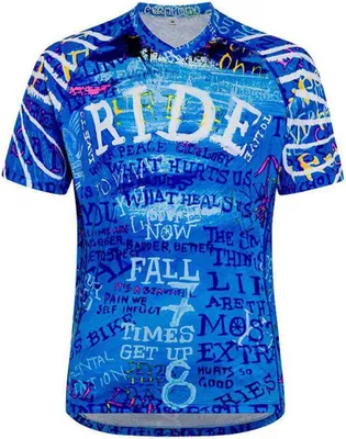 Produktbild von Cycology Ride Kurzarm Enduro Trikot Blau S Mann Blau S