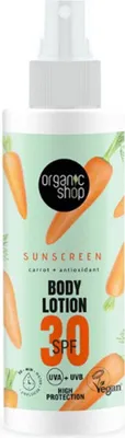 Obrázok produktu pre Organic Shop Carrot Locion Corporal Spf30 150ml