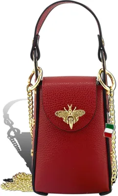 Produktbild von Florence Tasche rot Leder D2OTF813R