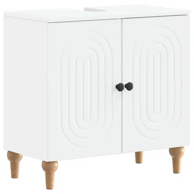 Immagine prodotto di vidaXL Mobiletti per lavabo ALKMAAR, bianco, 59,5 x 31,5 x 59 cm