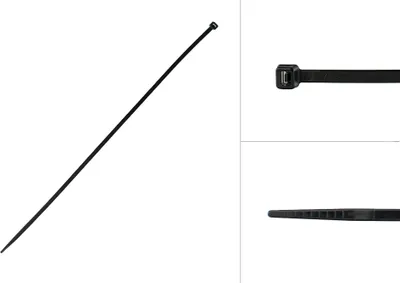 Produktbild von Kabelbinder Schwarz 370 x 4,8 mm - 100 Stück