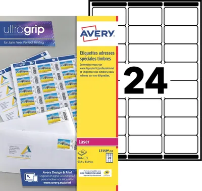 Immagine prodotto di AVERY Adress-Etiketten SPECIAL, 63,5 x 33,9 mm, bianco