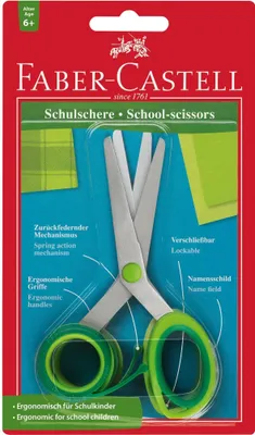 Produktbild von Faber Castell Schulschere ergonomisch